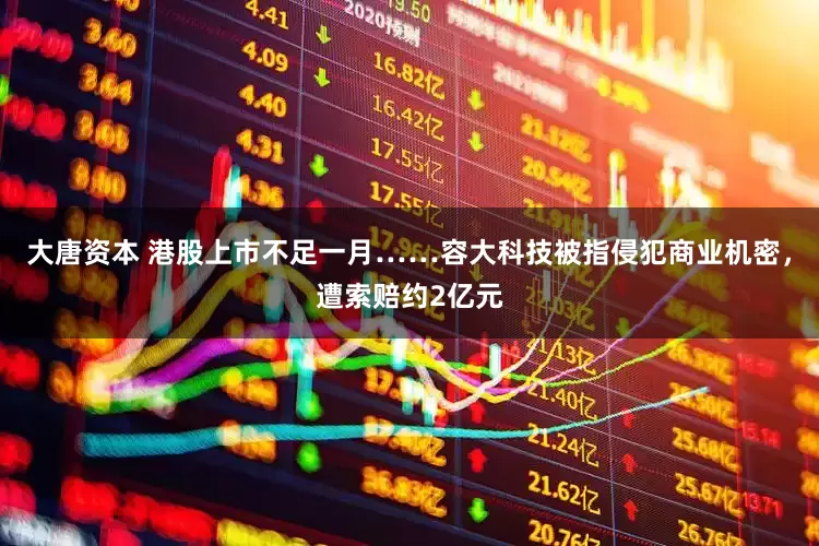 大唐资本 港股上市不足一月……容大科技被指侵犯商业机密，遭索赔约2亿元