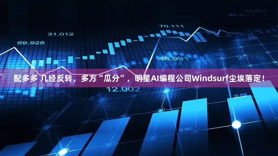 配多多 几经反转，多方“瓜分”，明星AI编程公司Windsurf尘埃落定！