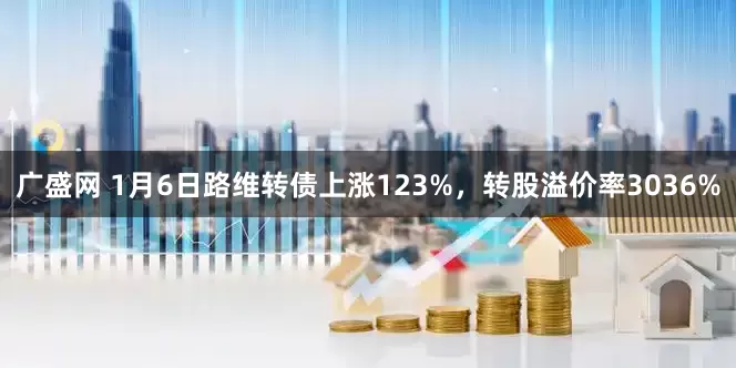 广盛网 1月6日路维转债上涨123%，转股溢价率3036%
